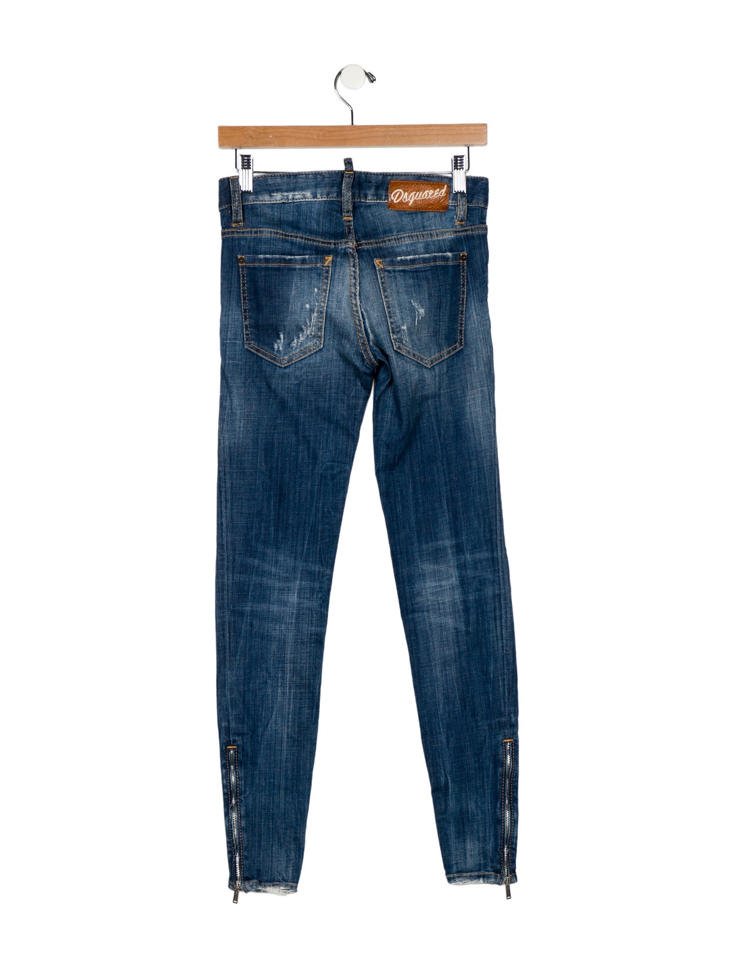 Dsquared² Mid-Rise Skinny Leg Jeans